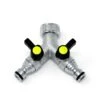 Garden Tap Splitter Quick Connect Outlets -Irrigation Tool Store brass hose fittings garden tap splitter quick connect outlets 17591417995430
