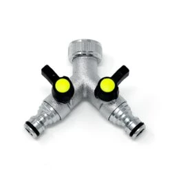 Garden Tap Splitter Quick Connect Outlets