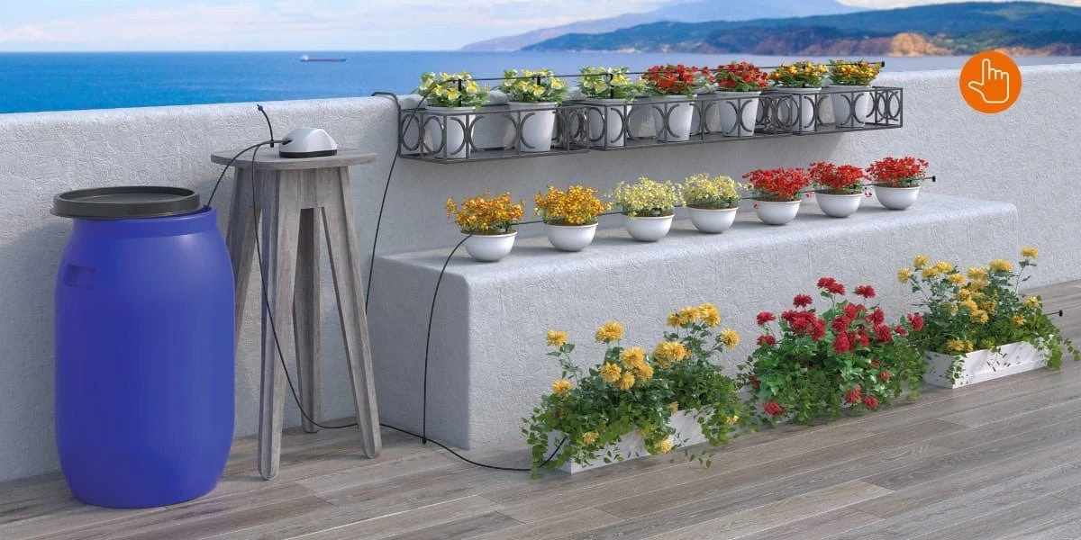 Claber Aqua-Magic Solar-Powered Drip Irrigation Kit - 8063 8 Claber Aqua-Magic Solar-Powered Drip Irrigation Kit - 8063 - Image 6