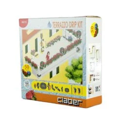 Claber Terrazzo Drip Irrigation Kit - 90772 -Irrigation Tool Store claber drip irrigation systems claber terrazzo drip irrigation kit 90772 7548652933