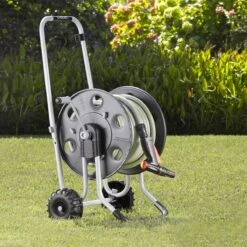 Claber Metal 60 Hose Reel - 8891 -Irrigation Tool Store claber hose reels claber metal 60 hose reel 8891 32624649142438