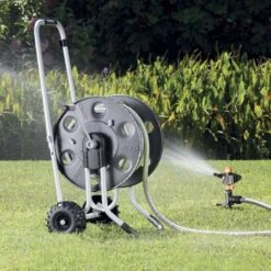 Claber Metal 60 Hose Reel - 8891 -Irrigation Tool Store claber hose reels claber metal 60 hose reel 8891 32624654155942