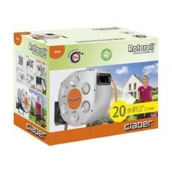 Claber Rotoroll Evolution 20M Automatic Hose Reel - 8696 -Irrigation Tool Store claber hose reels claber rotoroll evolution 20m automatic hose reel 8696 32625121231014