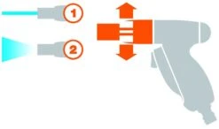 Claber Metal-Jet Spray Gun - 9567 -Irrigation Tool Store claber spray guns claber metal jet spray gun 9567 7548291013