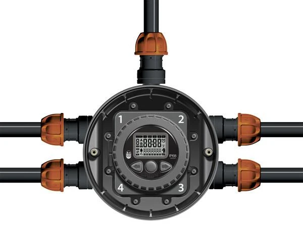 Claber Hydro 4 Programmable Solenoid Valve Box - 90829 8 Claber Hydro 4 Programmable Solenoid Valve Box - 90829 - Image 6