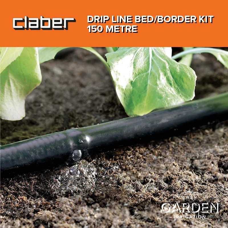 Claber Drip Line Bed/Border Irrigation Kit - 150 Metre 3 Claber Drip Line Bed/Border Irrigation Kit - 150 Metre