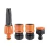 Claber Spray Nozzle Starter Set 1/2" - 8802 -Irrigation Tool Store garden hose fittings claber spray nozzle starter set 1 2 8802 36000783007910