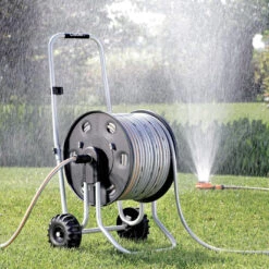 Irrigation Tool Store -Irrigation Tool Store garden hose pipe claber silver elegant plus 3 4 hose 50m 9129 33796246569126