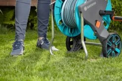 Gardena CleverRoll M Hose Reel - 18511 -Irrigation Tool Store garden hose reels gardena cleverroll m hose reel 18511 35440904831142
