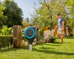 Gardena Hose Box RollUp M 20M - 18614 -Irrigation Tool Store garden hose reels gardena hose box rollup m 20m 18614 36228692705446