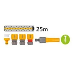 Hozelock Assembled 2 In 1 Hose Reel With 25m Hose - 2431 -Irrigation Tool Store garden hose reels hozelock assembled 2 in 1 hose reel with 25m hose 2431 34017781711014