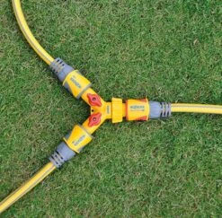 Hozelock Dual Tap Connector - 2256 -Irrigation Tool Store hozelock hose fittings hozelock dual tap connector 2256 7548057157