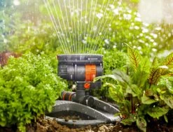 Gardena Aquazoom Compact 216 M² Oscillating Sprinkler - 18708 -Irrigation Tool Store lawn sprinklers gardena aquazoom compact 216 m oscillating sprinkler 18708 35441511432358
